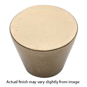 3189.114 NB - Round Cone 1.25" Cabinet Knob - Natural Bronze