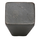 3191.114 BZ - Square Cone 1.25" Cabinet Knob - Dark Bronze