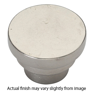 3624.114 WL - Round Step 1.25" Cabinet Knob - White Bronze