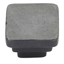 3672.114 BZ - Square Step 1.25" Cabinet Knob - Dark Bronze