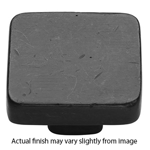 3674.112 TC - Square 1.5" Cabinet Knob - Matte Black