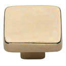 3674.114 NB - Square 1.25" Cabinet Knob - Natural Bronze