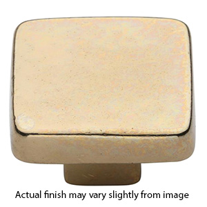 3674.114 NB - Square 1.25" Cabinet Knob - Natural Bronze