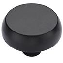 378.114 - Ashley Norton - Mushroom 1.25" Knob - Matte Black