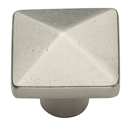 390 - Ashley Norton - Pyramid 1 1/4" Knob - White Bronze