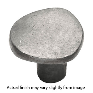 3927 - Ashley Norton - Round Stone Knob - White Medium