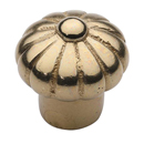 394 - Tuscany - Flower 1 3/8" Knob - Natural Bronze