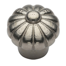 394 - Tuscany - Flower 1 3/8" Knob - White Bronze