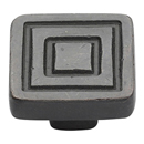 3980 - Ashley Norton - Deco 1 1/4" Knob - Dark Bronze