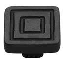 3980 - Ashley Norton - Deco 1 1/4" Knob - Matte Black