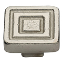 3980 - Ashley Norton - Deco 1 1/2" Knob - White Bronze