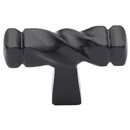 399 - Twist - 1-3/4" Cabinet Knob - Matte Black