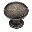 3950 -  Adria - 1-1/4" Cabinet Knob - White Medium