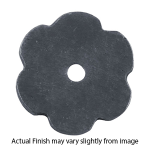 CKB.FW - Tuscany - Flower Knob Backplate - Dark Bronze