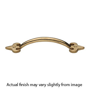 1092.10 - Ashley Norton - Fleur-De-Lis Pull 10" - Natural Bronze