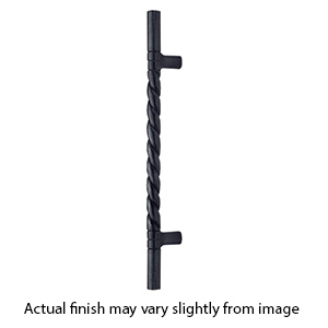1300.12 - Twist - Rope Appliance Pull 7.25" cc - Dark Bronze