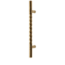 1300.12 - Twist - Rope Appliance Pull 7.25" cc - Natural Bronze