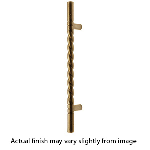1300.12 - Twist - Rope Appliance Pull 7.25" cc - Natural Bronze