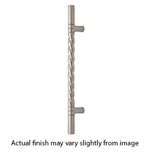 1300.24 - Twist - Rope Appliance Pull 15.75" cc - White Bronze