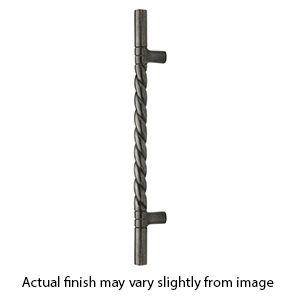 1300.18 - Twist - Rope Appliance Pull 11.5" cc - White Medium