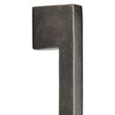 1390-BTB - Urban Back-to-Back Door Pull - Solid Bronze