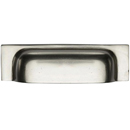 1720.5 - Ashley Norton - Industrial Bin Pull 3" - White Bronze