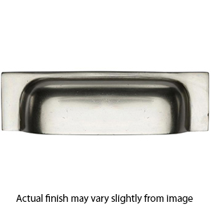 1720.8 - Ashley Norton - Industrial Bin Pull 6" - White Bronze