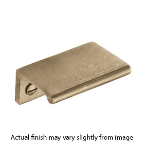 3384.1 LT - Ashley Norton - 1.5" Surface Mounted Lip Pull - Natural Bronze
