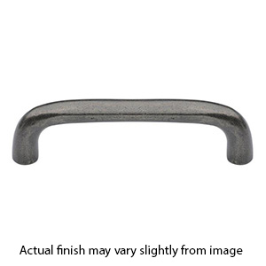 3512.6 - Ashley Norton - Bow Cabinet Pull 6" cc - White Medium