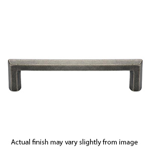 4473.4 - Ashley Norton - Hex Profile Cabinet Pull 4" cc - White Medium