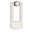 6265 - Ashley Norton - 3.5" x 1 5/8" Drop Pull - White Bronze