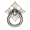 6331 - Ashley Norton - Fleur-de-Lis Ring Pull - White Bronze