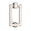 6351 - Ashley Norton - Oblong Drop Pull - White Bronze