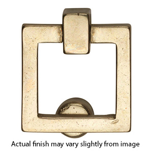 6355 - Ashley Norton - Square Drop Pull - Natural Bronze