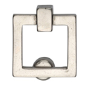 6355 - Ashley Norton - Square Drop Pull - White Bronze