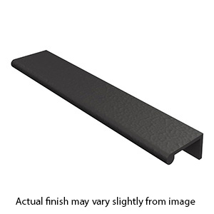 MK8430-200 BLK - 8" Hammered Cabinet Edge Pull - Flat Black