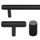 Reeded - Flat Black