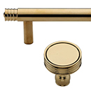 Ridged - Unlacquered Brass