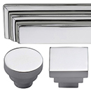 Stepped - Polished Chrome