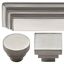 Stepped - Satin Nickel