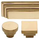 Stepped - Unlacquered Brass