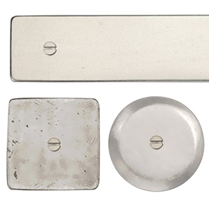 Ashley Norton Backplates - White Bronze