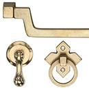 Ashley Norton Drop Pulls - Natural Bronze