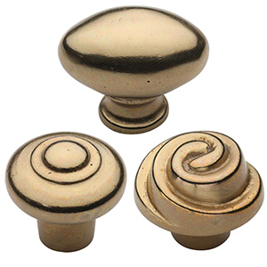 Ashley Norton Cabinet Knobs - Natural Bronze