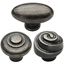 Ashley Norton Cabinet Knobs - White Medium