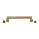 A302 - Bradbury - 96mm Cabinet Pull - Warm Brass