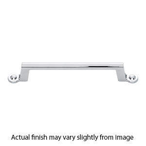 A303 - Bradbury - 128mm Cabinet Pull - Polished Chrome