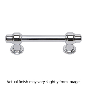 430 - Bronte - 3-3/4" Cabinet Pull - Polished Chrome