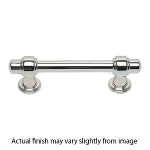 314 - Bronte - 3" Cabinet Pull - Polished Nickel