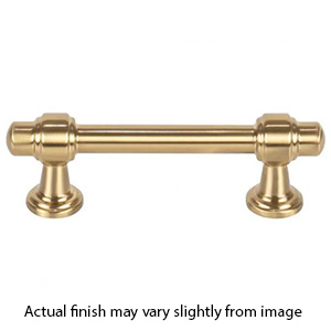 430 - Bronte - 3-3/4" Cabinet Pull - Warm Brass